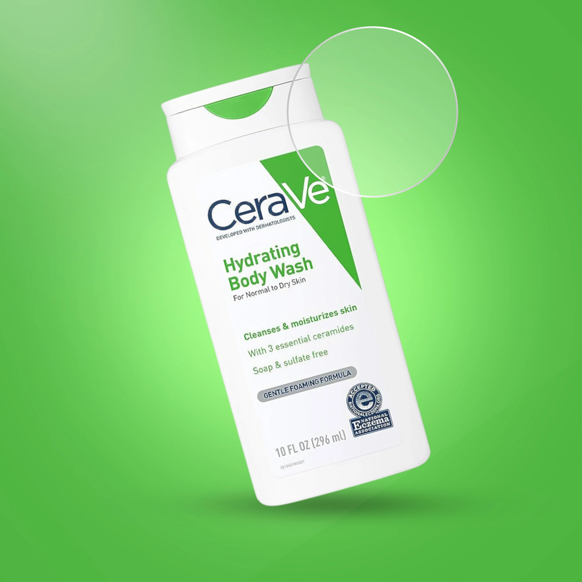 CeraVe Hydrating Body Wash  For Normal to Dry Skin  296 ml