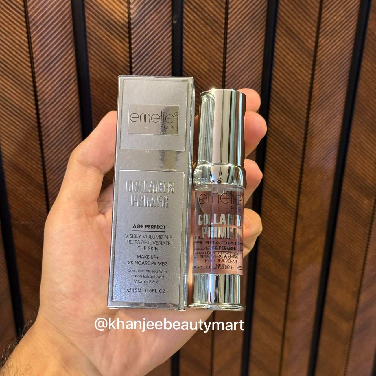 Emelie Paris Collagen Primer Gel Base – Hydrating & Smooth Makeup Primer