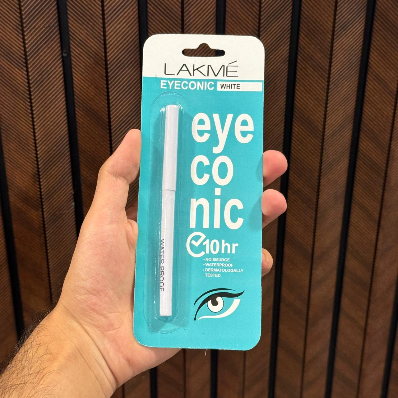 Lakme Long Lasting Waterproof Eyeconic White Eye Kajal