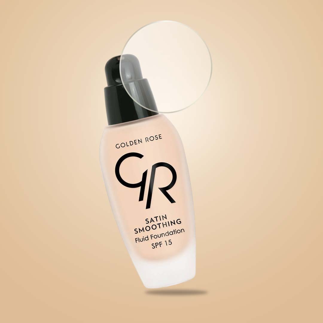 Golden Rose Satin Smoothing Fluid Foundation SPF 15