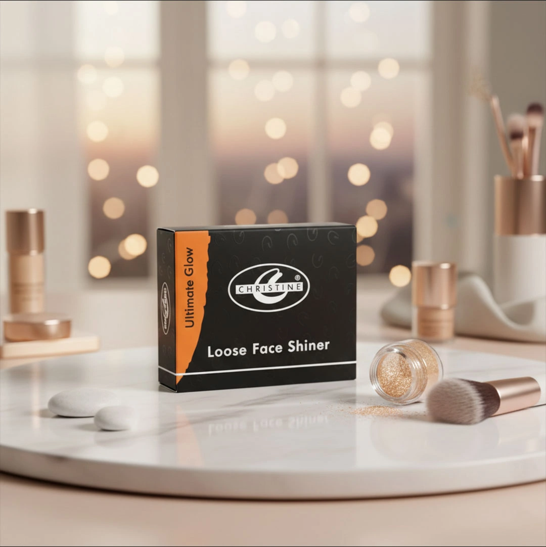 Christine-Shimmer Powder – Sparkling Highlight for a Luminous Look