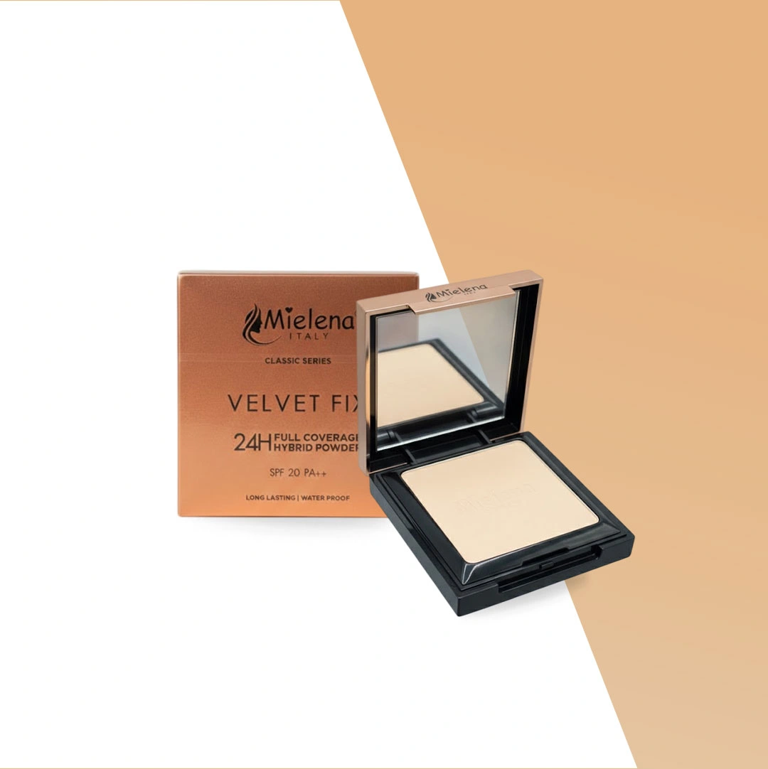 Mielena Oil Control Compact Powder – Soft Touch Natural Look