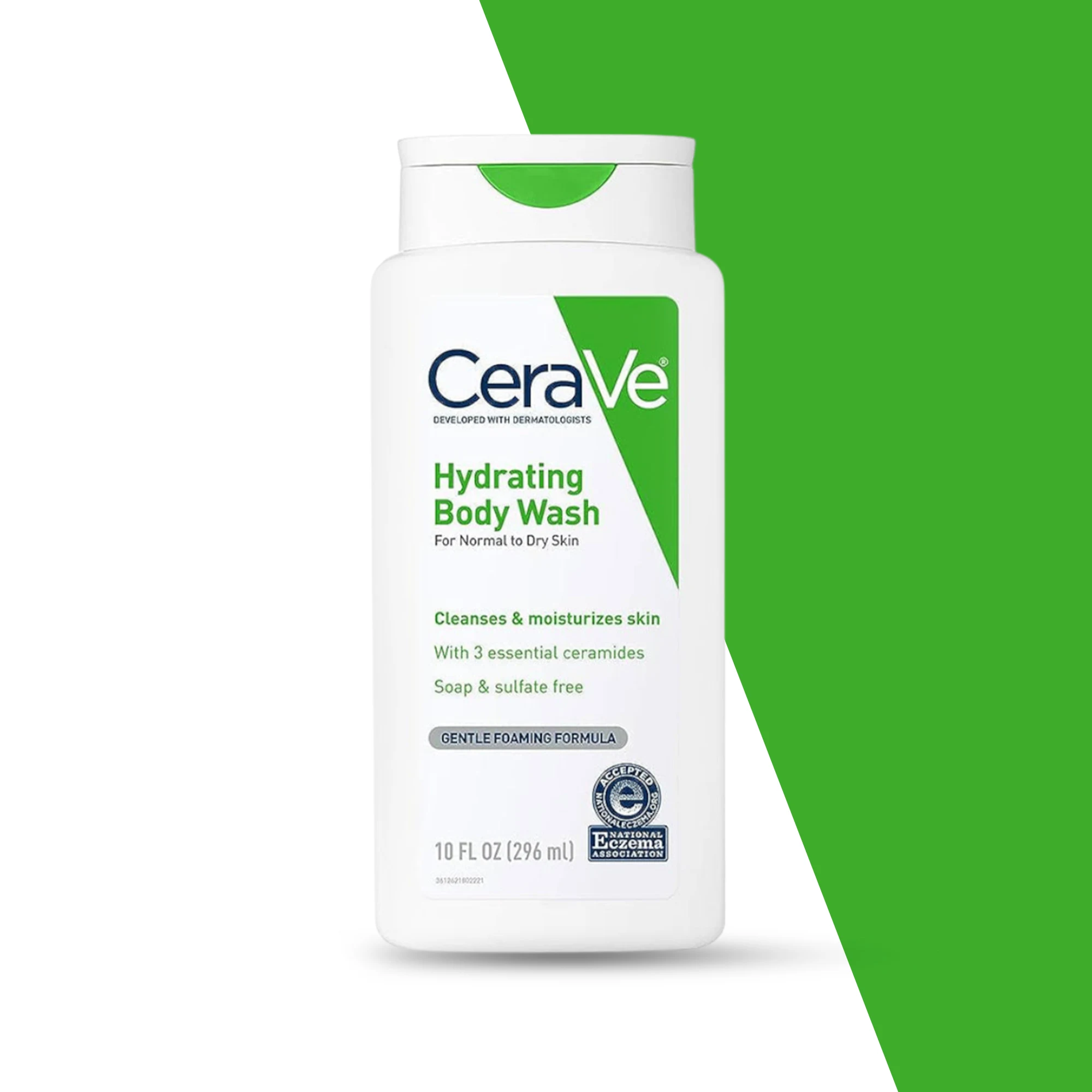 CeraVe Hydrating Body Wash  For Normal to Dry Skin  296 ml
