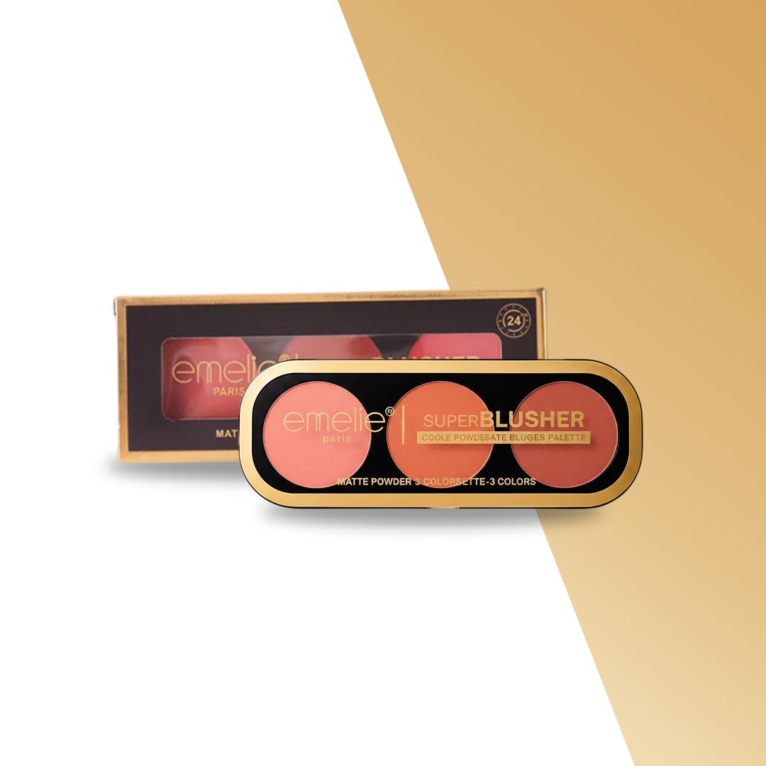 Emelie 3.color Ultimate Blusher Palette
