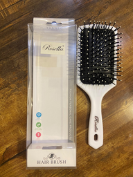 Rosella Fashion Paddle Hair Brush - Anti-Static Detangler with Cute Character Back