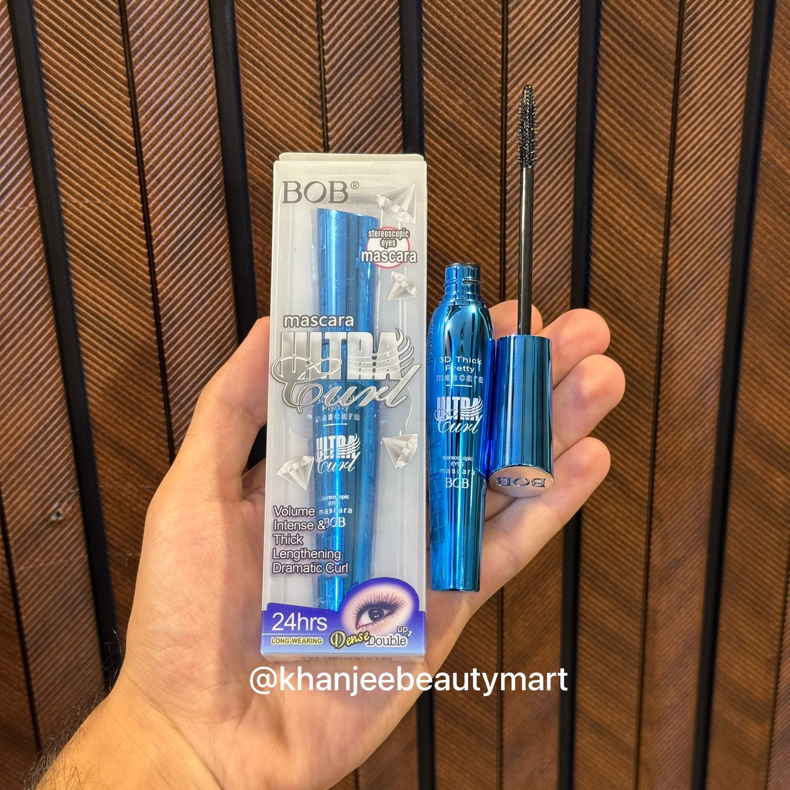 Bob Ultra Curl Volume Intense & Thick Lenghthening 24H Long Hold Waterproof Mascara