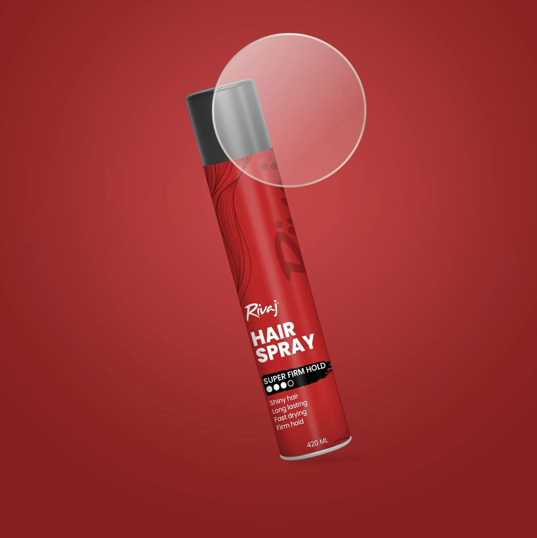 Strong Hold Hair Spray – All-Day Style Control