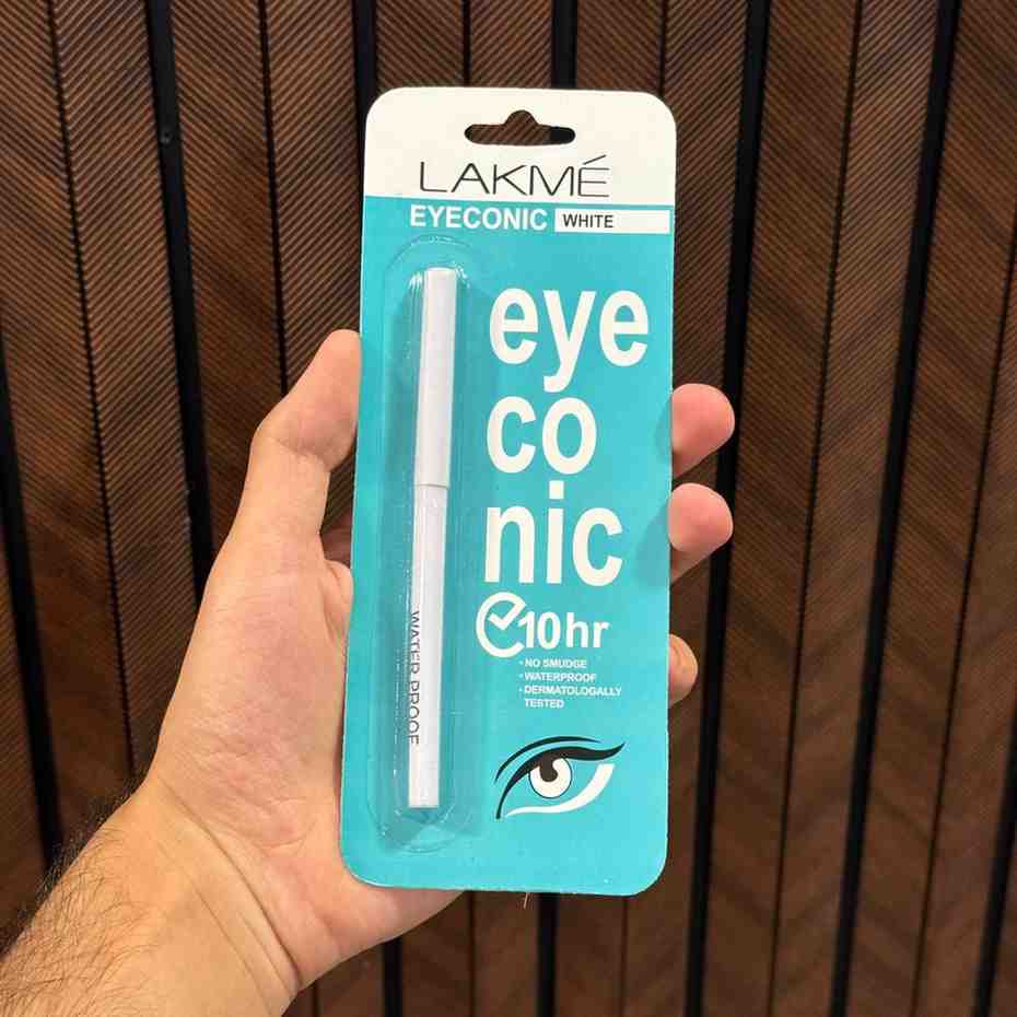 Lakme Long Lasting Waterproof Eyeconic White Eye Kajal