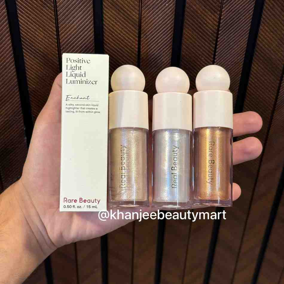 Rare Beauty Silky Second-Skin Liquid Highlighter 4 Shades