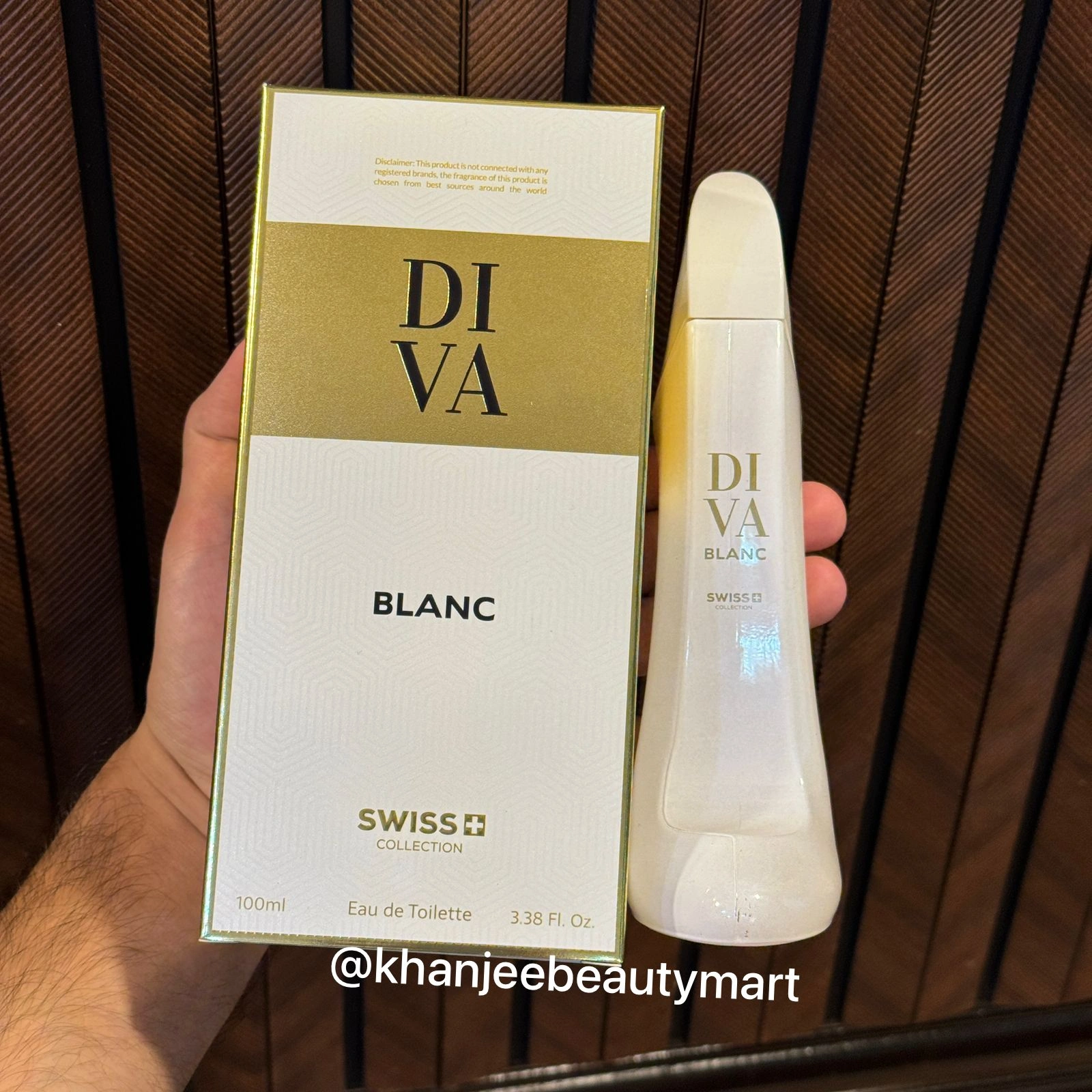 Swiss Collection DIVA Blanc   Eau De Toilette Women Perfume 100 ml