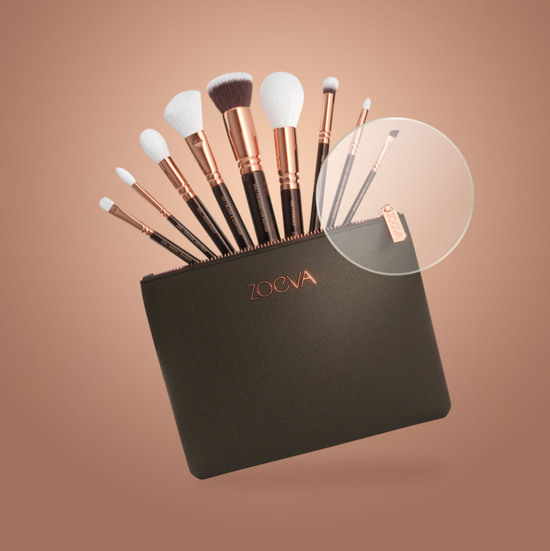 ZOEVA Premium Makeup Brush Set– Pro Finish